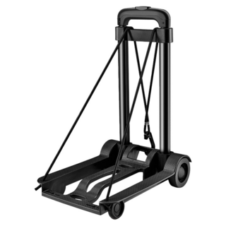 超強耐重折疊手拉推車 1024g, 1個, 黑色