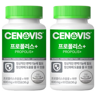 세노비스 프로폴리스 플러스, 60정, 2개