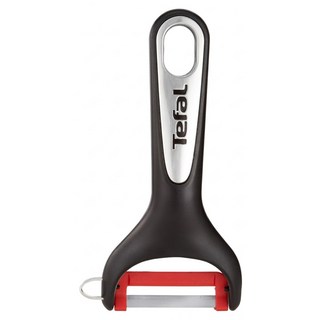 Tefal 法國特福 巧變精靈配件系列削皮刀, 黑色 + 銀色 + 紅色, 1組