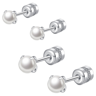 Brilliant Beauty 耀眼美人 珍珠後鋯石鑽