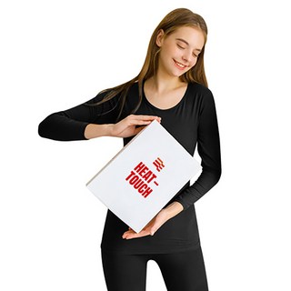 마른파이브 여성용 히트터치 기모 발열내의 세트