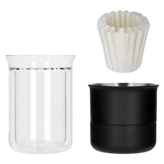 FELLOW Pour Over Set X 不鏽鋼雙層真空濾杯組 (1-2人份), 1個