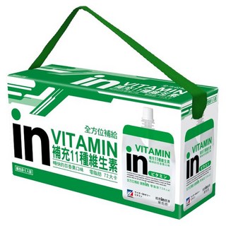 WEIDER 威德 清涼果凍 維他命 6包, 180g, 1盒