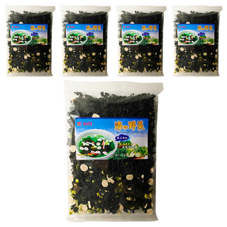 海藻問屋 海の野菜 蟹玉海鮮, 90g, 5包