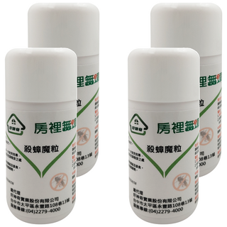 好神奇 房裡無蟑 殺蟑魔粒, 50g, 4罐