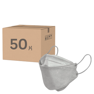 Charmed 昌明生技 成人4D醫療口罩, 銀河灰, 25片, 2盒