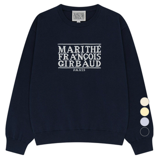 MaritheFrancoisGirbaud 兒童經典Logo套頭針織衫