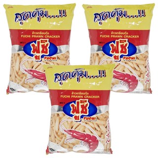 Fuchi 蝦味餅乾 原味 75g 酥脆可口 獨立包裝, 3包