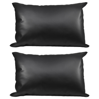 레자 베개, 검정, 2개