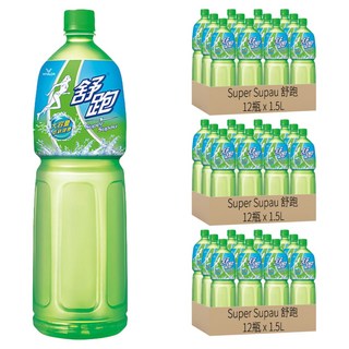Super Supau 舒跑 運動飲料, 1.5L, 36瓶
