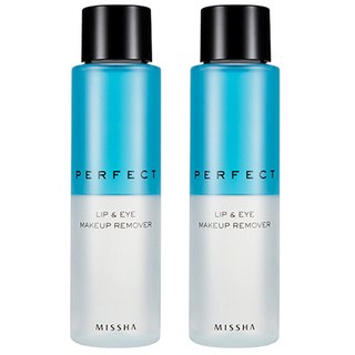 MISSHA 台灣公司貨 完美眼唇卸妝液, 155ml, 2瓶
