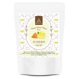 베럴티 힐링티 꿀 레몬 홍차, 1.5g, 1개, 10개입