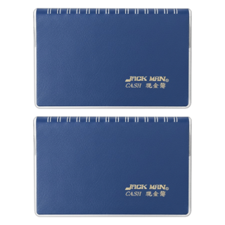 conifer 綠的事務 80K經典系列 活頁現金本, 藍色, 2本