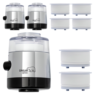 대림바스 디클린 필터 주방용 싱크헤드 본품+리필 2p, 3개