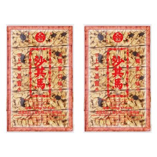 九福 大葡萄沙琪瑪, 上等品質, 獨家口味, 500g (17.6oz), 2袋