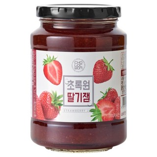 초록원 딸기잼, 560g, 1개