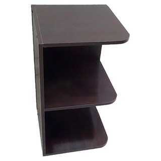 二層轉角櫃 30 x 30 x 54cm, 胡桃色, 1個