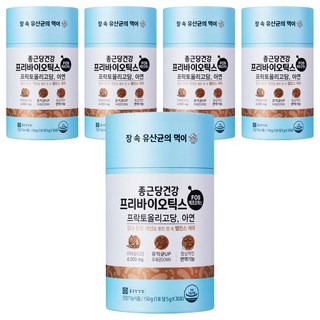 Chong Kun Dang 鍾根堂 益生元果寡糖乳酸菌粉隨身包 30條入, 150g, 5罐