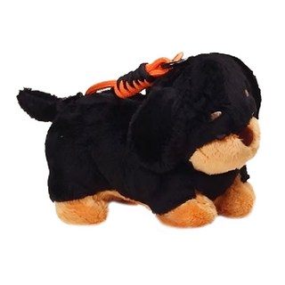 WOONUE 毛絨收納包耳機零錢包可愛造型吊飾鑰匙圈 60g