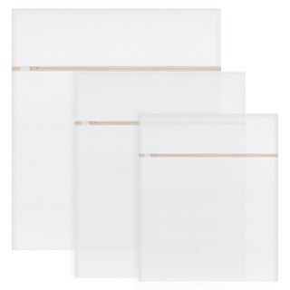 하비티 사각 촘촘 메쉬 세탁망 S + M + L 세트, 1세트