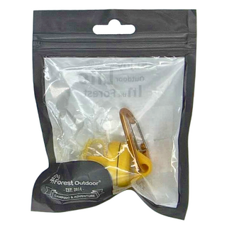 Forest Outdoor 群森戶外 磁鐵掛勾組, 可達鴨黃, 1組