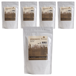 bevercity 燕麥拿鐵粉, 5個, 1入, 500g