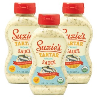 Suji的有機塔塔醬, 237ml, 3個