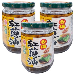 義美 香酥紅蔥油, 230g, 3罐