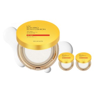ISA KNOX 伊莎諾絲 UV Sun Pro 365 All Over Big防曬氣墊 SPF50+ PA+++, 23g, 3個