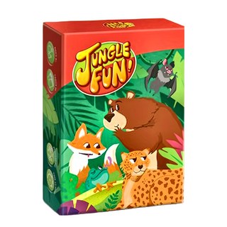 ROYAL 樂友 叢林心臟病 快速移動且容易學習的卡片遊戲 適合任何派對或場合, 叢林主題, 1盒