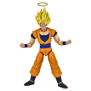 BANDAI 七龍珠可動公仔 超級賽亞人2 孫悟空 PVC材質 3歲以上適用, 1個