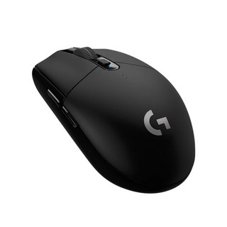 logitech G 羅技G LIGHTSPEED 無線電競遊戲滑鼠, 99公克, 便於旅行, 手型小巧遊戲玩家, G304, 黑色