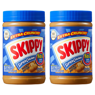 스키피 수퍼청크 땅콩버터, 462g, 2개
