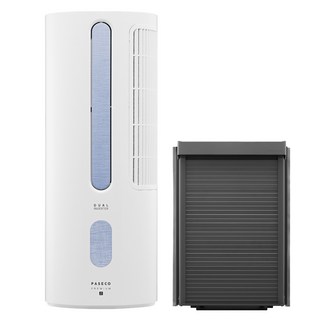 [10% 환급가전] 파세코 25년형 21.1㎡(6.4평) 프리미엄2 창문형에어컨 블루 PWA-3500PB 방문설치, PWA-3500PB(프리미엄블루), 기본+이지핏 추가키트56cm