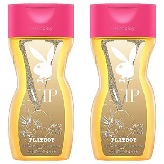 PLAYBOY VIP兔女郎經典保濕香水沐浴膠 魅惑香氛, 250ml, 2瓶