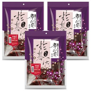 大溪廖心蘭豆干 非基改小豆丁 原味, 220g, 3包