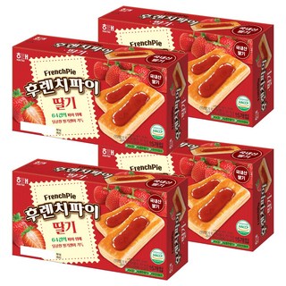 해태제과 후렌치파이 딸기 15p, 192g, 4개