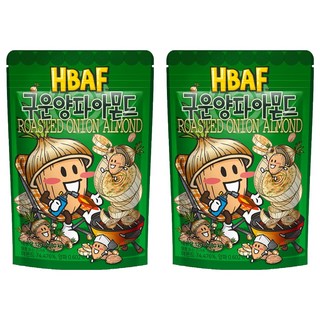 HBAF 杏仁果 烤洋蔥味, 120g, 2包
