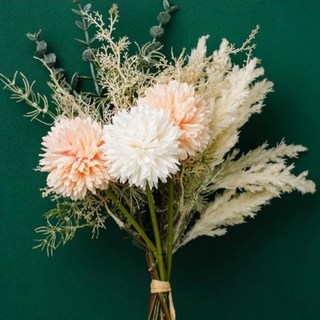 KUIBAO 快豹生活 Goyo簡約仿真花, 香檳洛新花束