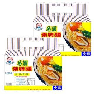 三和食品 冬菜素絲麵, 10包