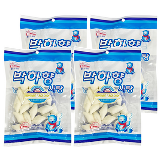 mammos 菱形薄荷糖 韓國高人氣涼糖, 100g, 4包