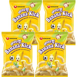 NONGSHIM 農心 香蕉玉米脆條, 4包, 45g