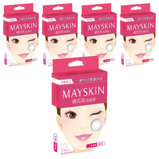 MAYSKIN 優若美 痘痘貼 薄透型, 42入, 5盒