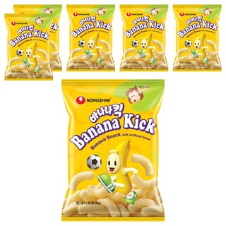 NONGSHIM 農心 香蕉玉米脆條, 6包, 45g