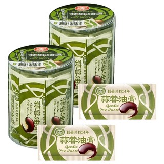 十全 蒜蓉調合油膏 20包Set, 濃郁蒜香、香醇順口, 野餐露營外食必備, 隨手包安心享受, 200g, 2罐