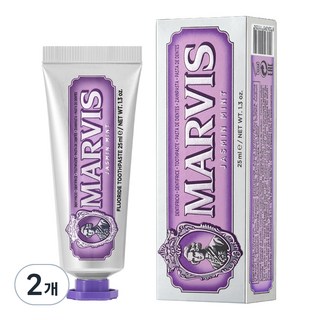 馬維斯茉莉薄荷牙膏, 25ml, 2個