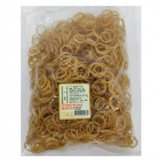 Life 徠福 橡皮圈 8兩, 黃色, 1包