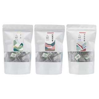 SAN GA 三尬包 果香特調及原茶組合包 白桃烏龍+荔枝烏龍+金萱, 2.8g, 45入, 1組