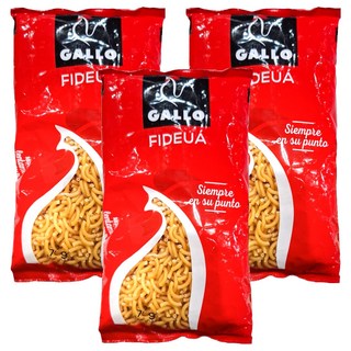 西班牙 GALLO 公雞牌 小彎管FIDEUA, 250g, 3包