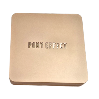PONY EFFECT 升級款小金磚持久無暇氣墊粉餅 Set 微米遮瑕 防水抗汗 輕盈持妝 高防曬係數 奢華霧光 適合敏感肌膚, #003 NUDE BEIGE, 1組